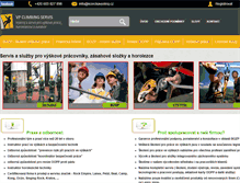 Tablet Screenshot of lezeckaskola.cz